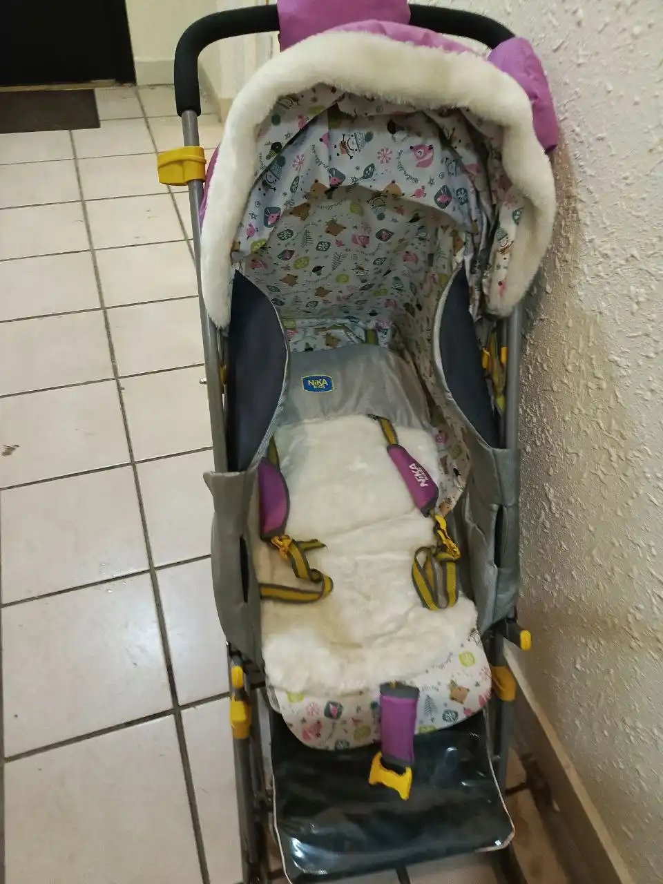 Санки-коляска с комплектом аксессуаров