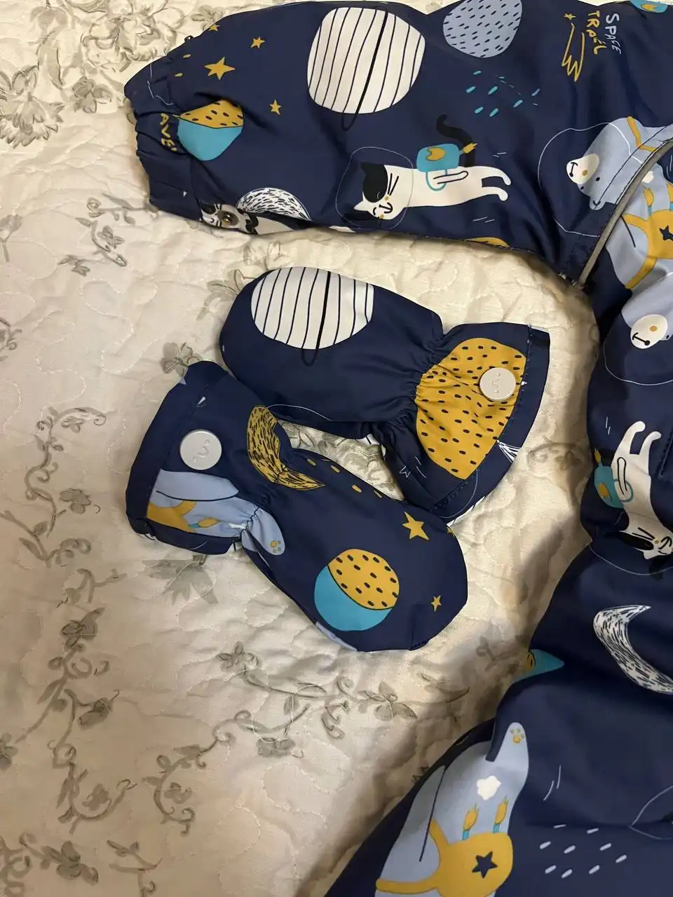 Комбинезон демисезонный Крокид размер 74-80