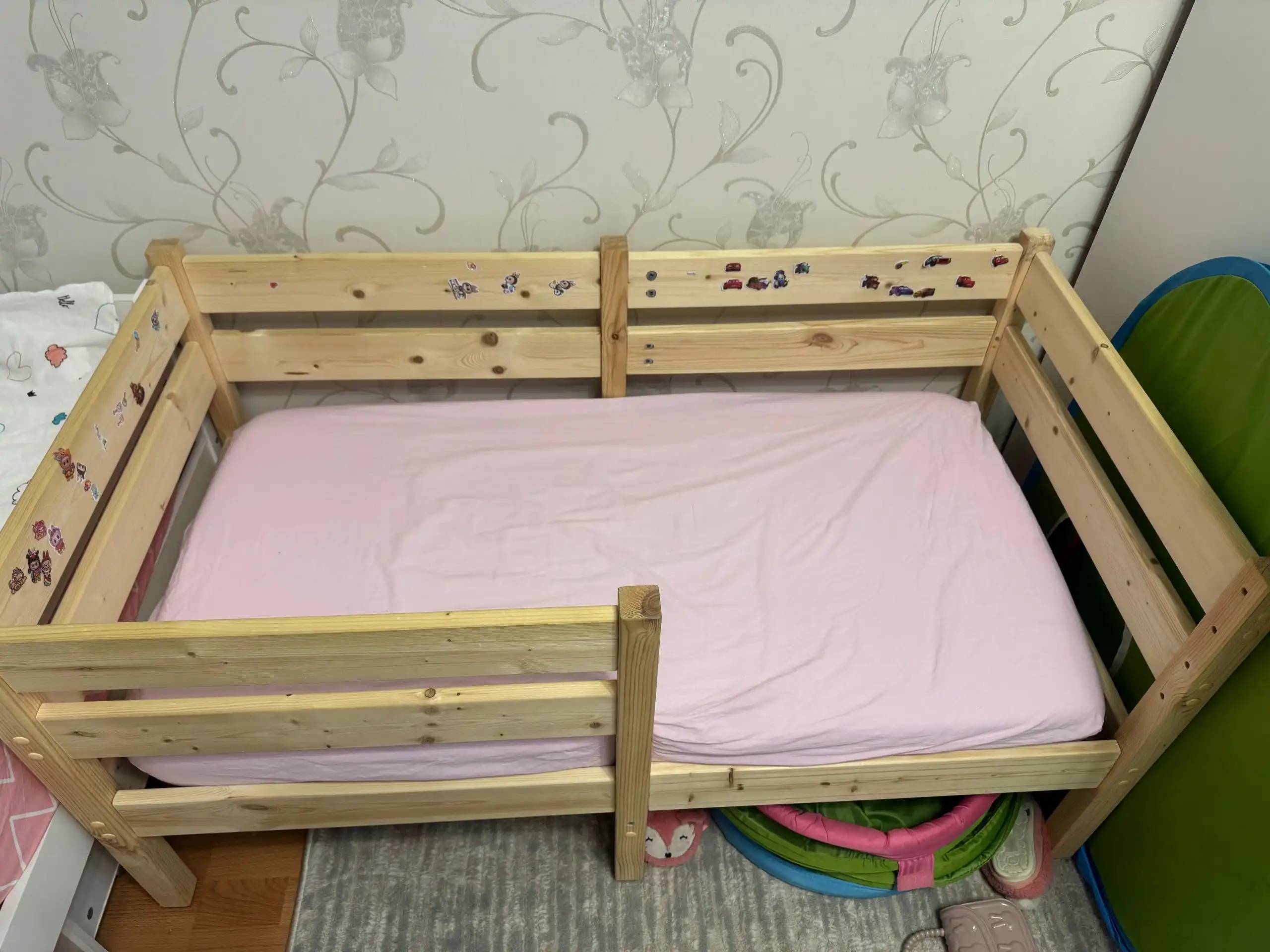 Кровать детская 120х60 с матрасом