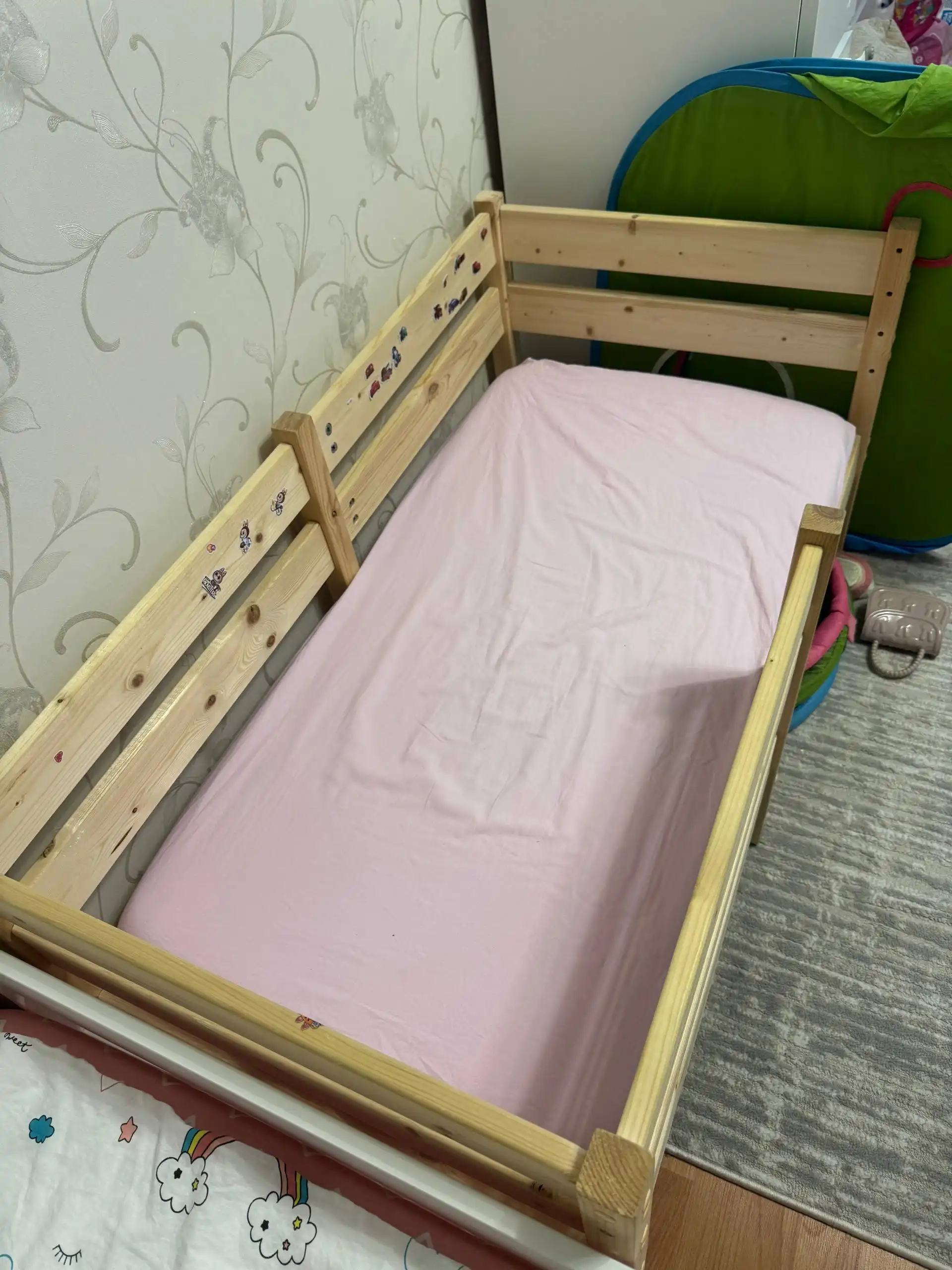 Кровать детская 120х60 с матрасом