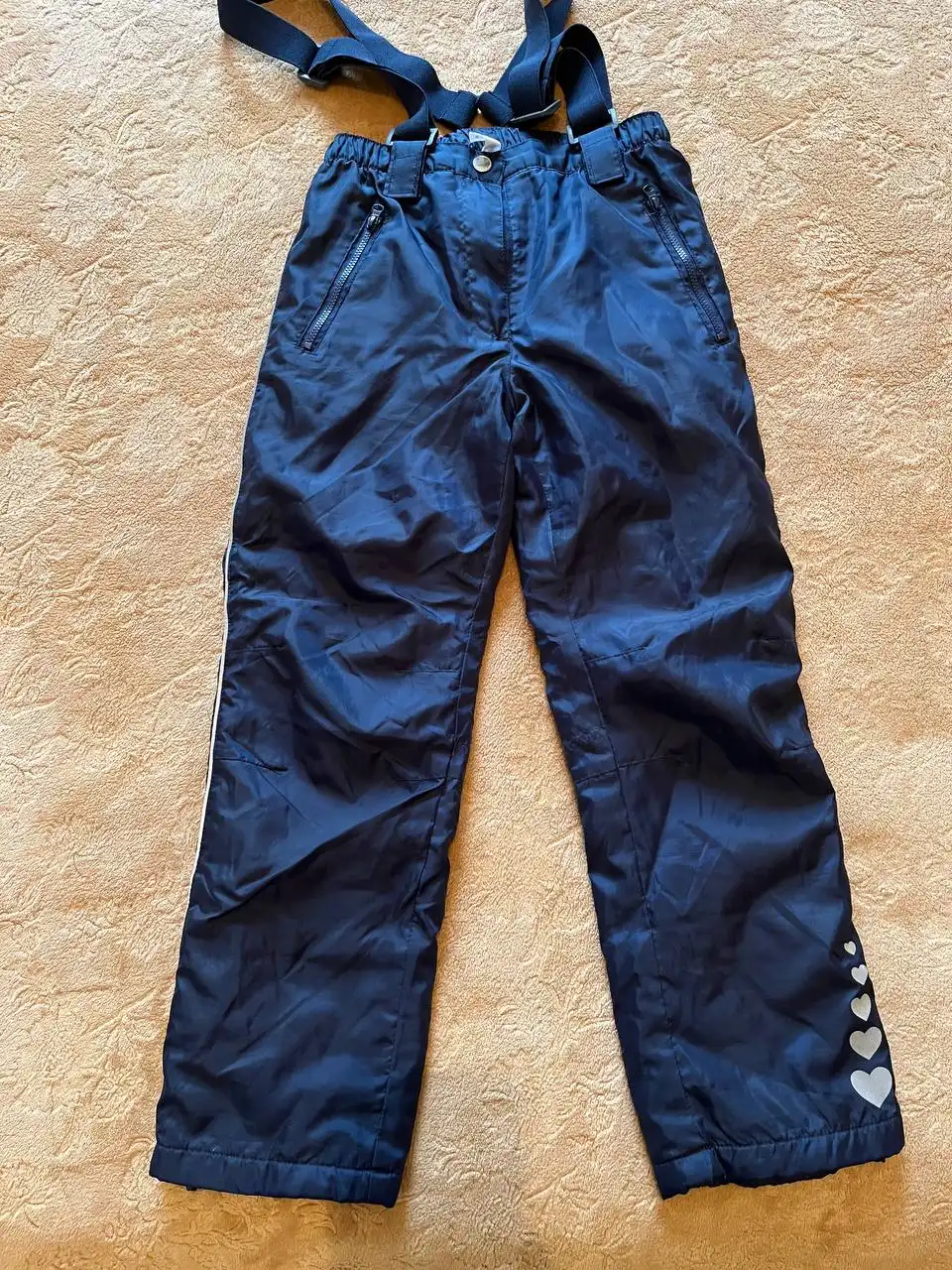 Утепленные штаны с подтяжками Acoola размер 128