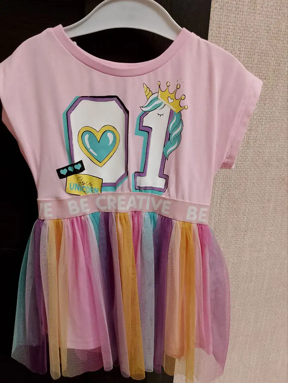 Платье для девочки р.92