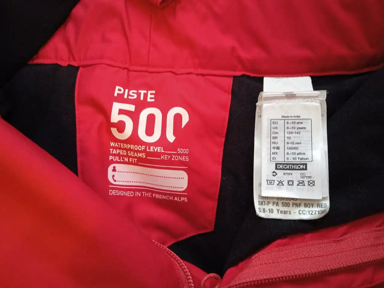 Утеплённые брюки для девочки 8-10 лет