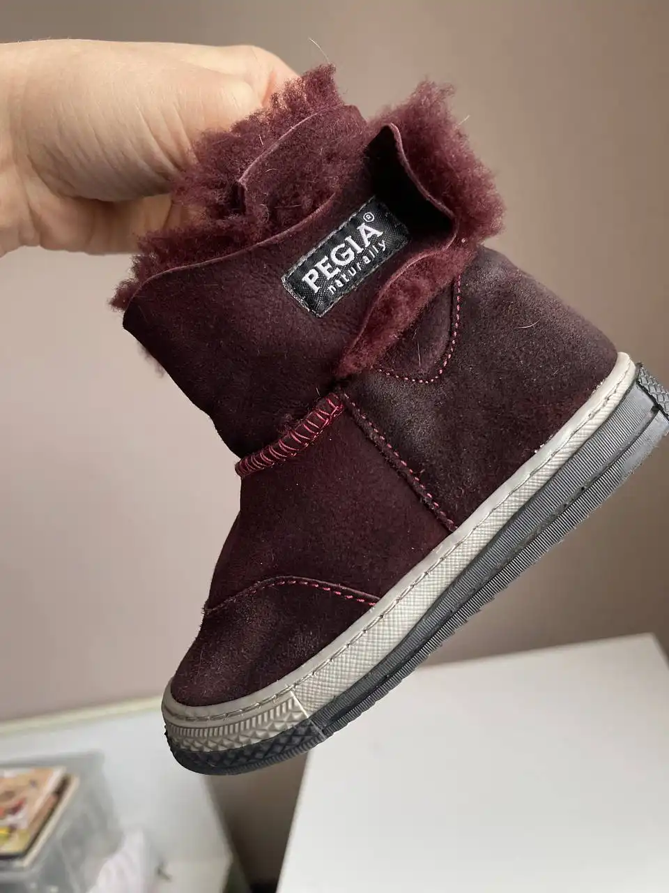 Детские угги из натуральной овчины