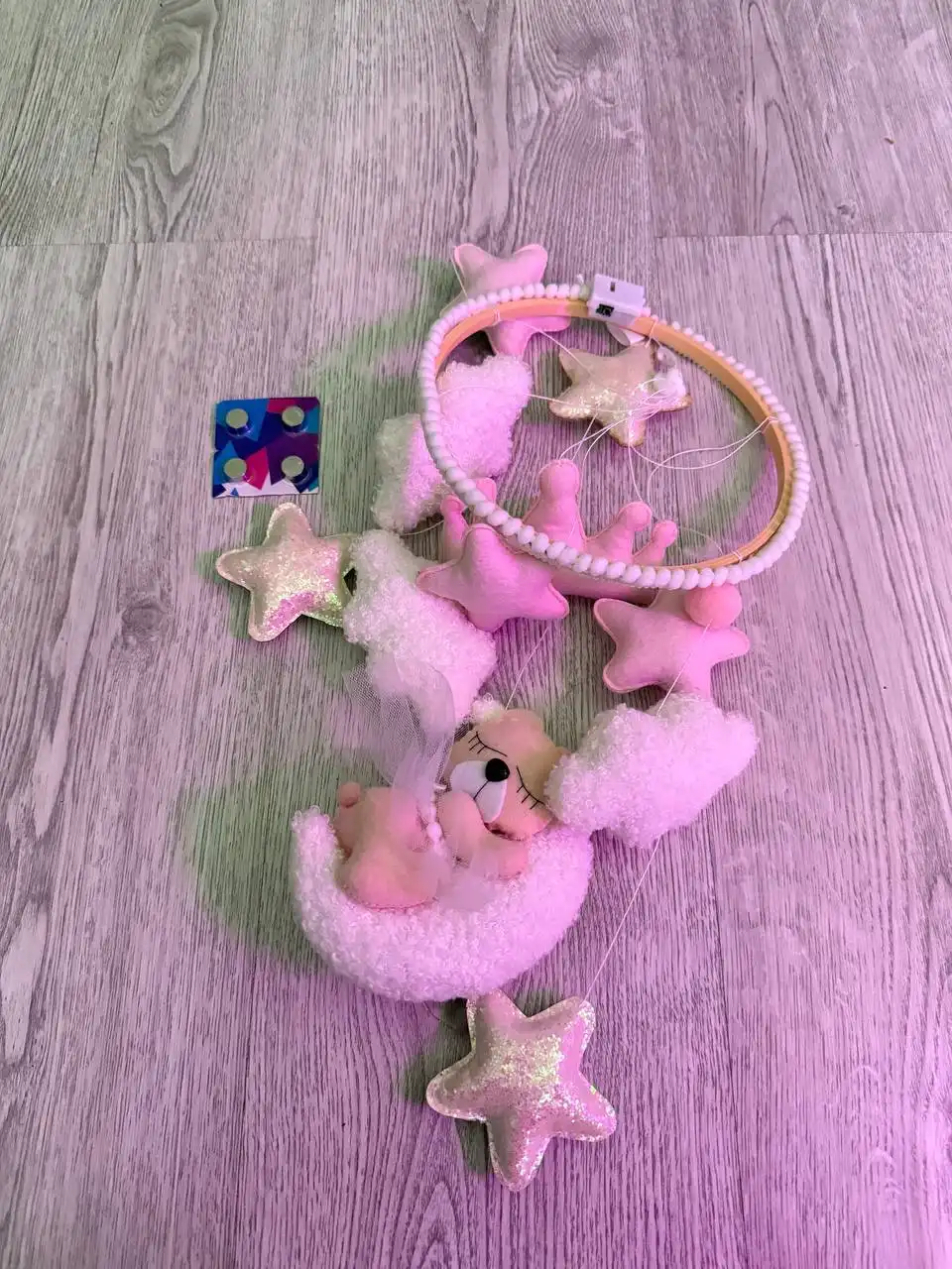 Продам мобиль из фетра с подсветкой - Товары для детей (Барахолка) в Некрасовка, Люберцы