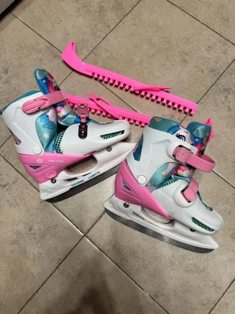 Коньки для девочек размер 34/36 регулируемые - Детская в Люберцы