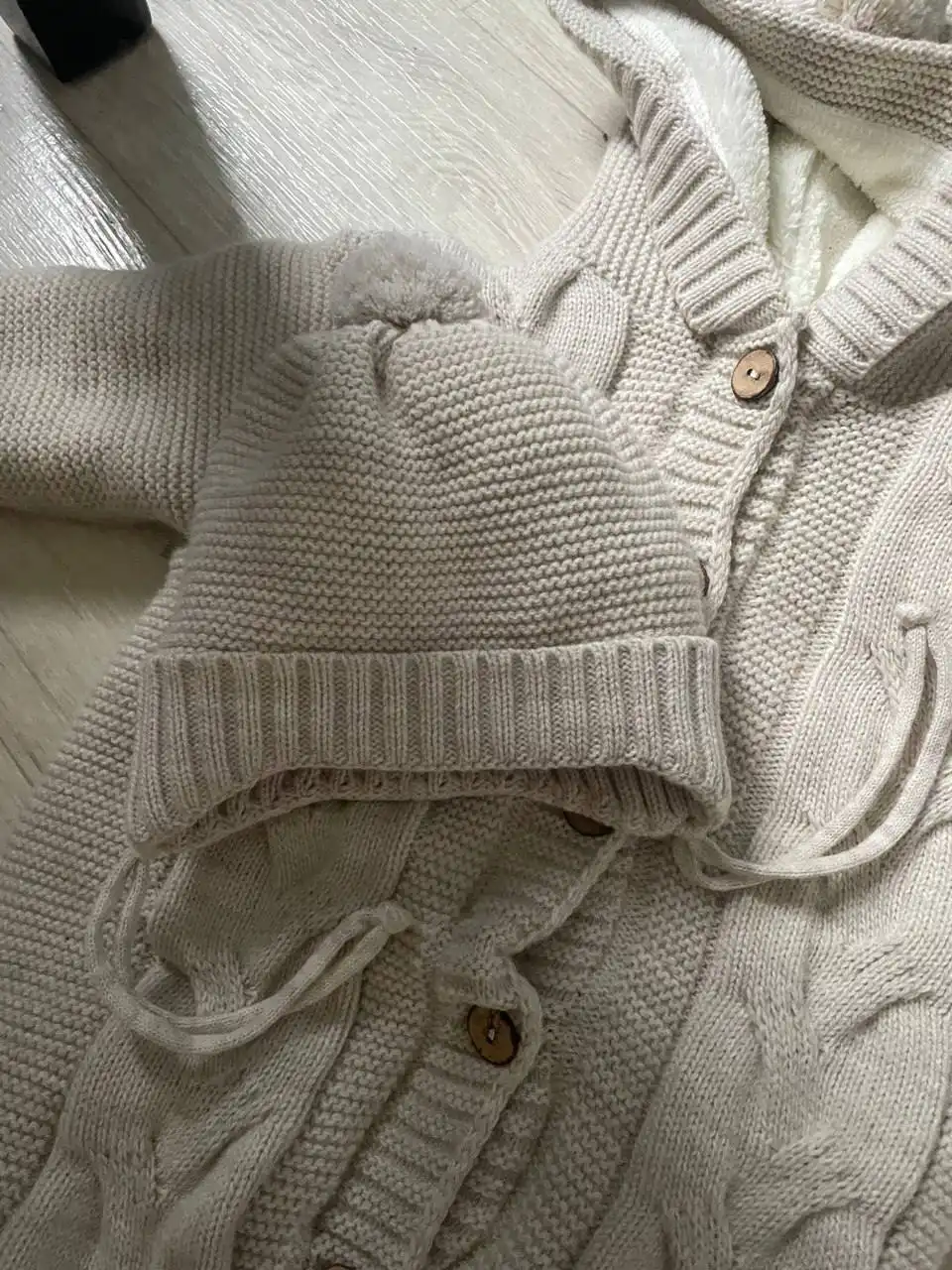 Теплый комбинезон для детей 5-6 месяцев - Одежда (Товары для детей) в Люберцы