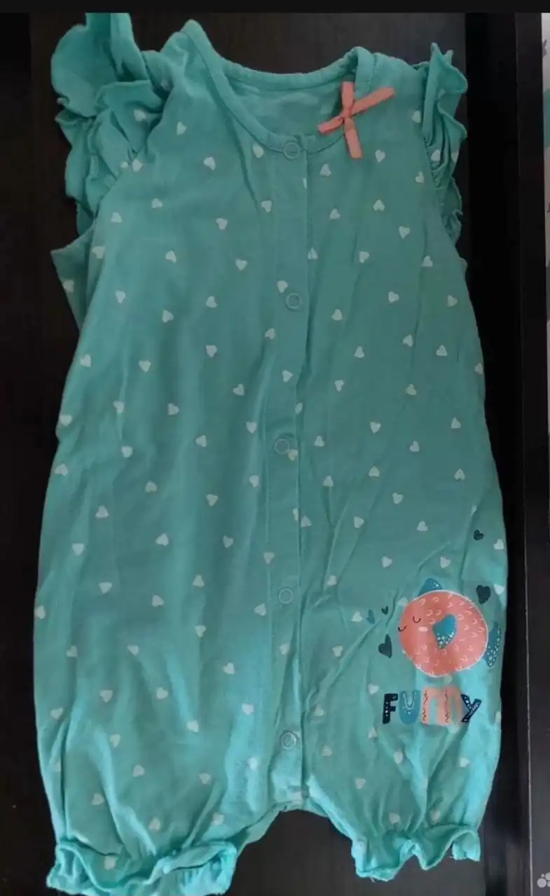 Продажа двух песочников для девочки Baby Go с кепкой-косынкой - Одежда (Товары для детей) в Некрасовка