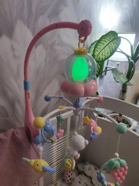 Музыкальный мобиль-ночник с игрушками-прорезывателями - Одежда и обувь в Люберцы