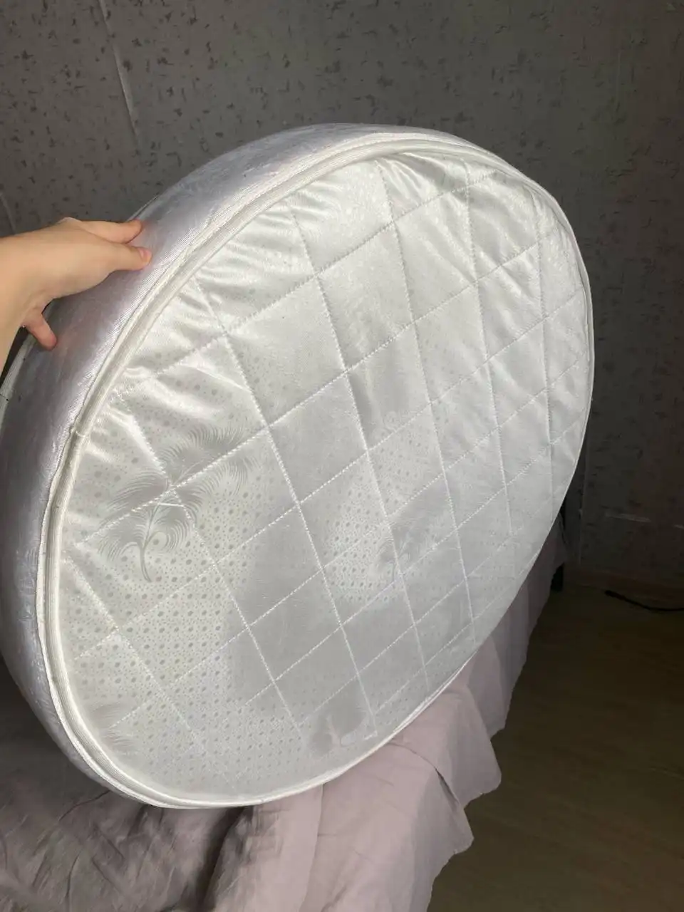 Круглый матрас с наматрасником и простыней - Детские матрасы (Товары для детей) в Люберцы