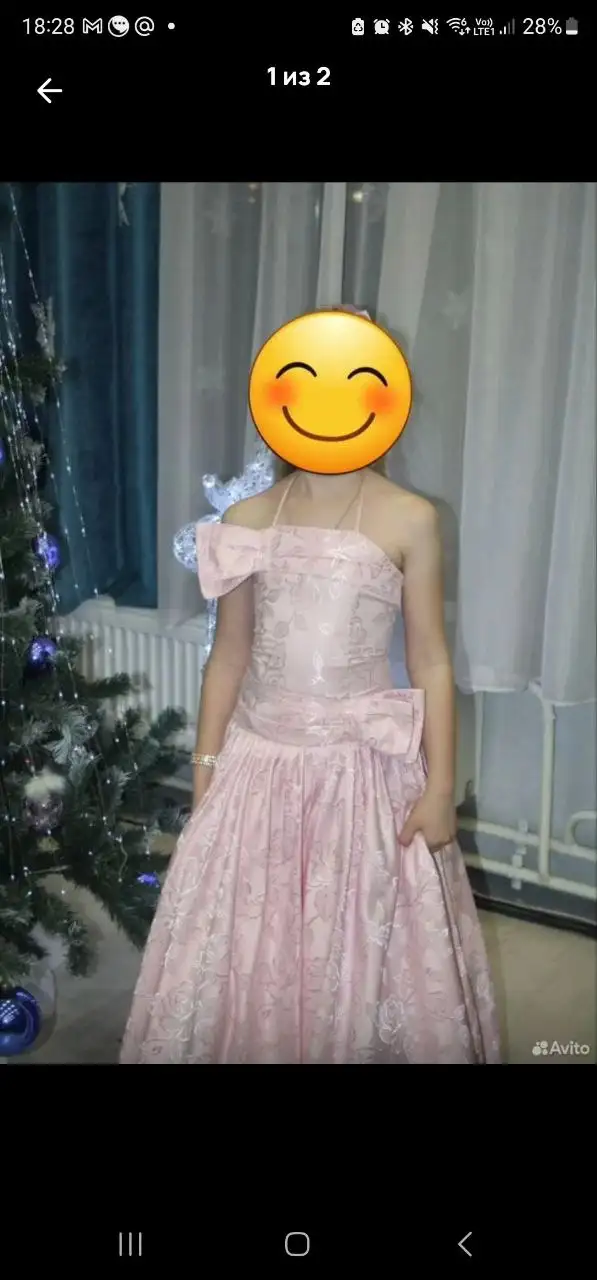 Платье детское 116-122 - Детская одежда (Одежда) в Некрасовка