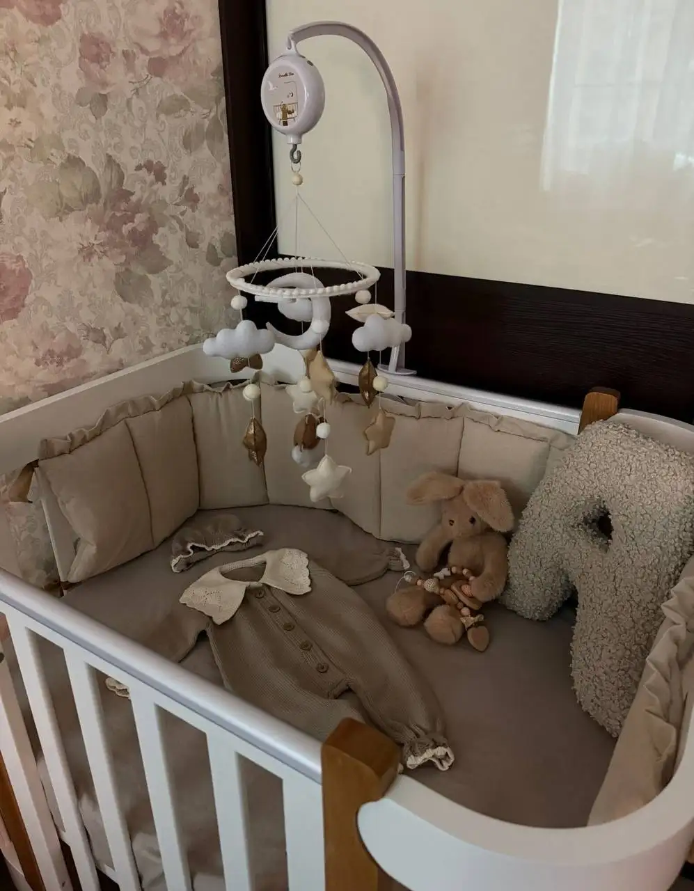 Детская кроватка с комплектом белья - Детская мебель (Товары для детей) в Люберцы