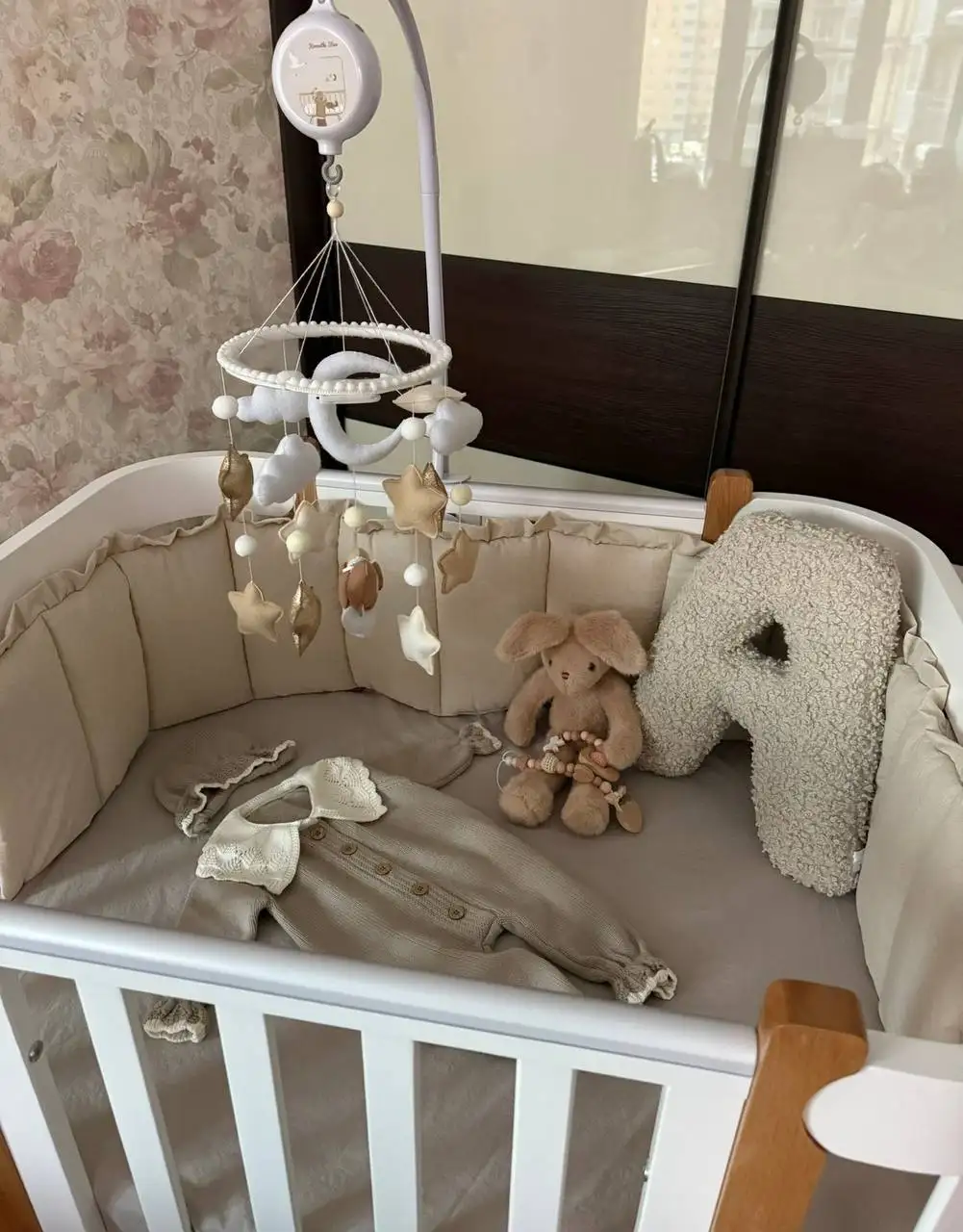 Детская кроватка с комплектом белья - Детская мебель (Товары для детей) в Люберцы