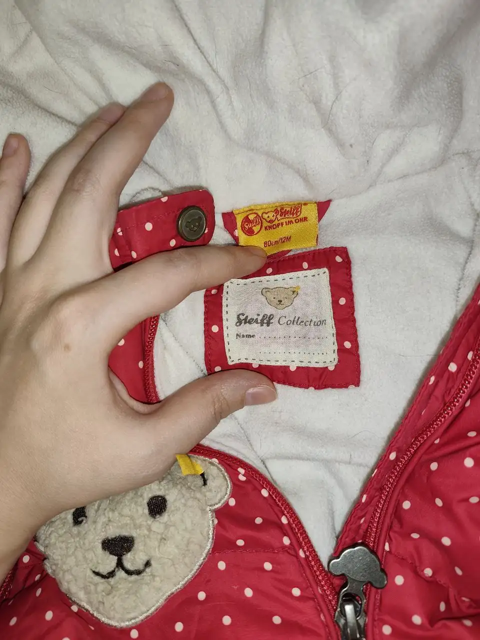 Демисезонный комбинезон с варежками до 1 года - Детская одежда (Товары для детей) в Некрасовка