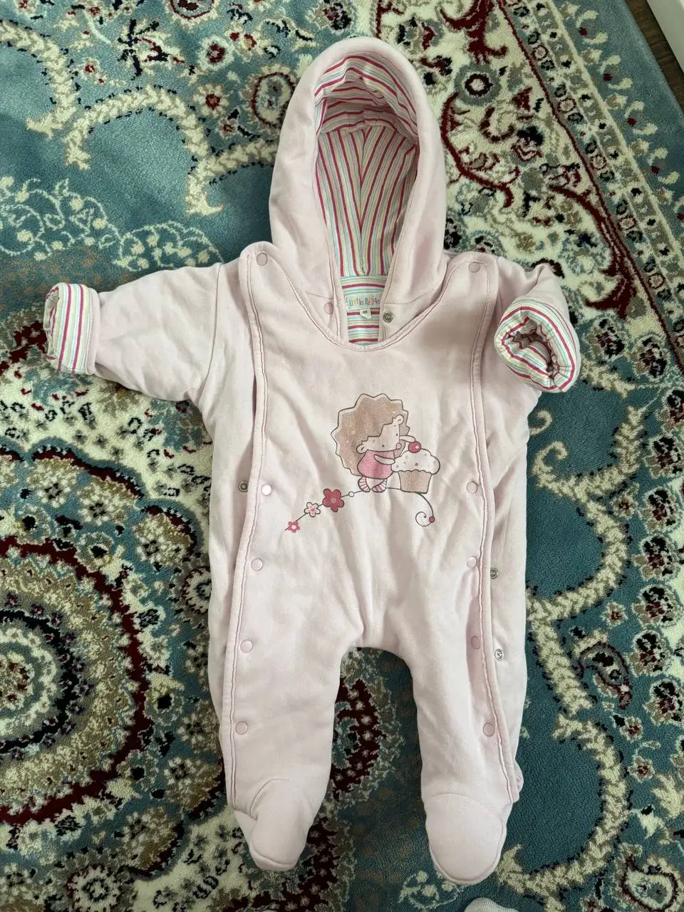 Утепленный комбинезон 68р и люлька с автокачанием - Товары для детей в Некрасовка