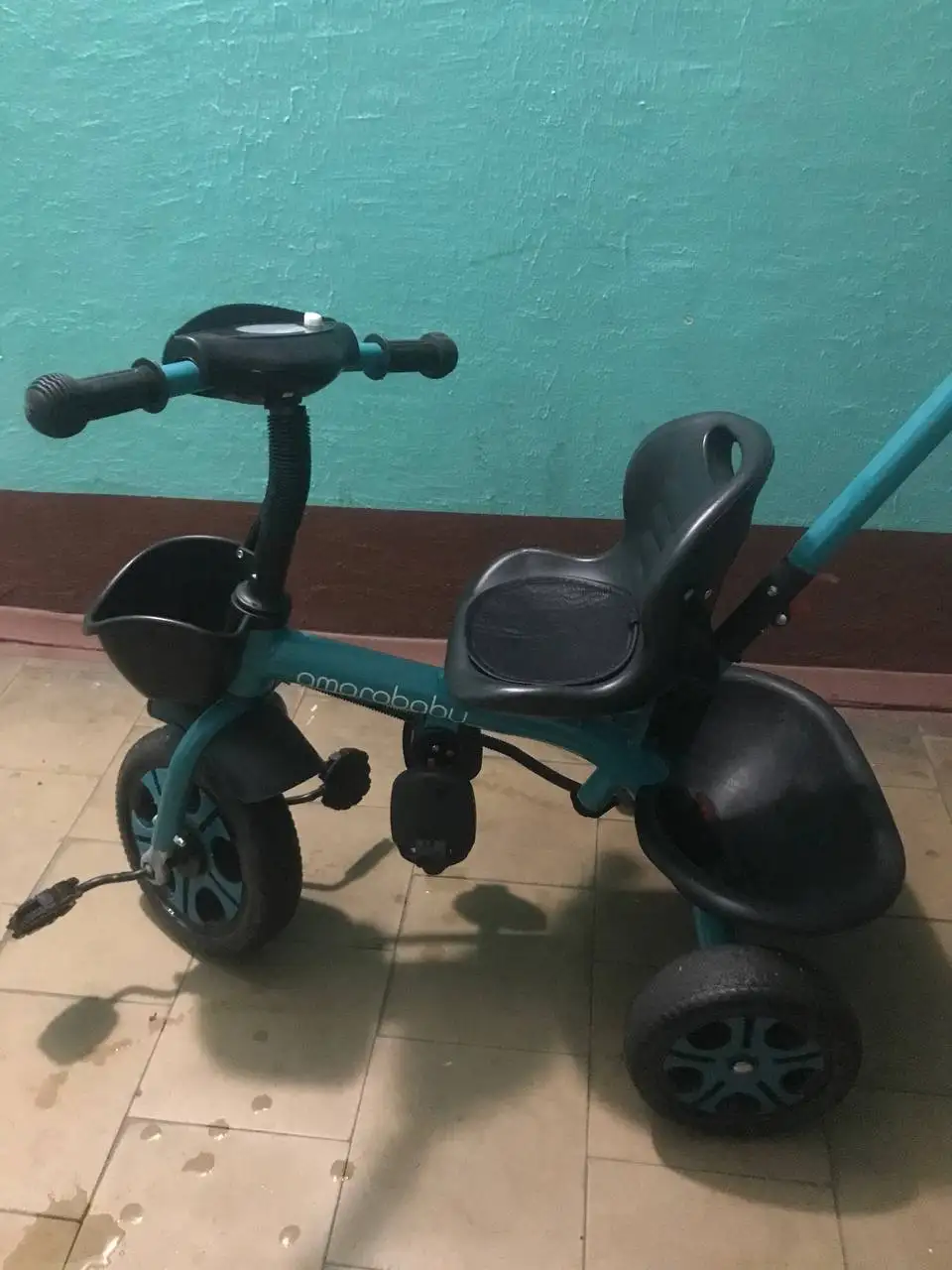 Велосипед трехколесный детский Amarobaby с ручкой управления - Транспорт для детей (Товары для детей) в Люберцы