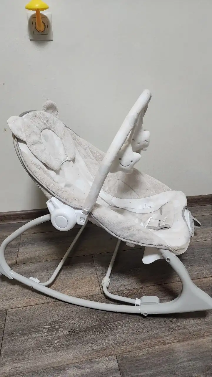 Шезлонг детский с мелодиями и вибрацией - Шезлонги и качели (Товары для детей) в Люберцы