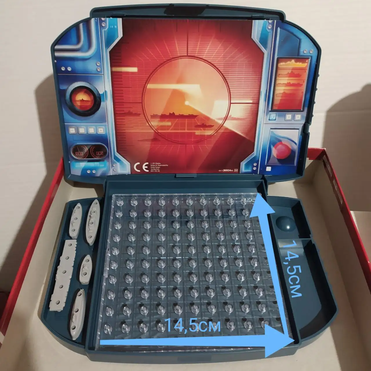 Продажа настольной игры "Морской бой" Hasbro - Настольные игры (Хобби и отдых) в Некрасовка