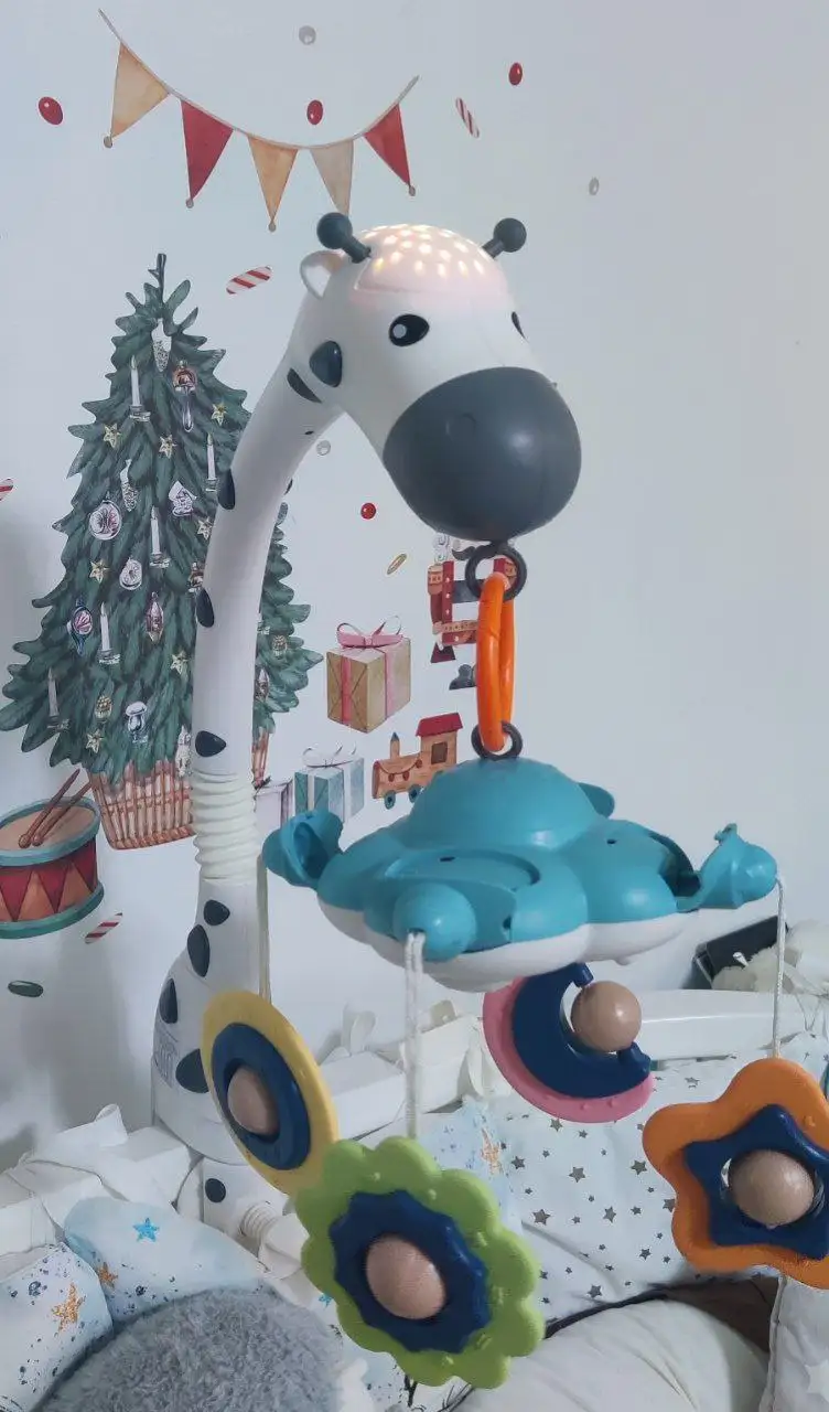 Музыкальный мобиль Жираф с Bluetooth и проектором - Игрушки (Товары для детей) в Люберцы