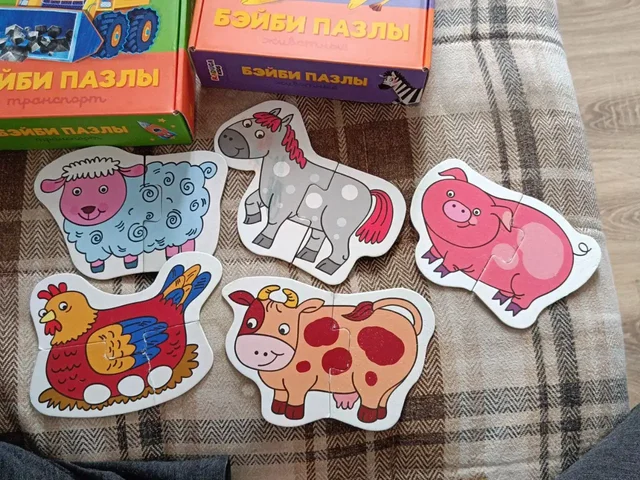 Пазлы и игрушки для малышей - Детская мебель/аксессуары в Некрасовка