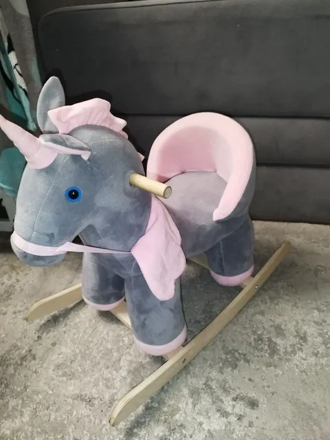 Единорог качалка со спинкой - Аксессуары для новорожденных в Люберцы