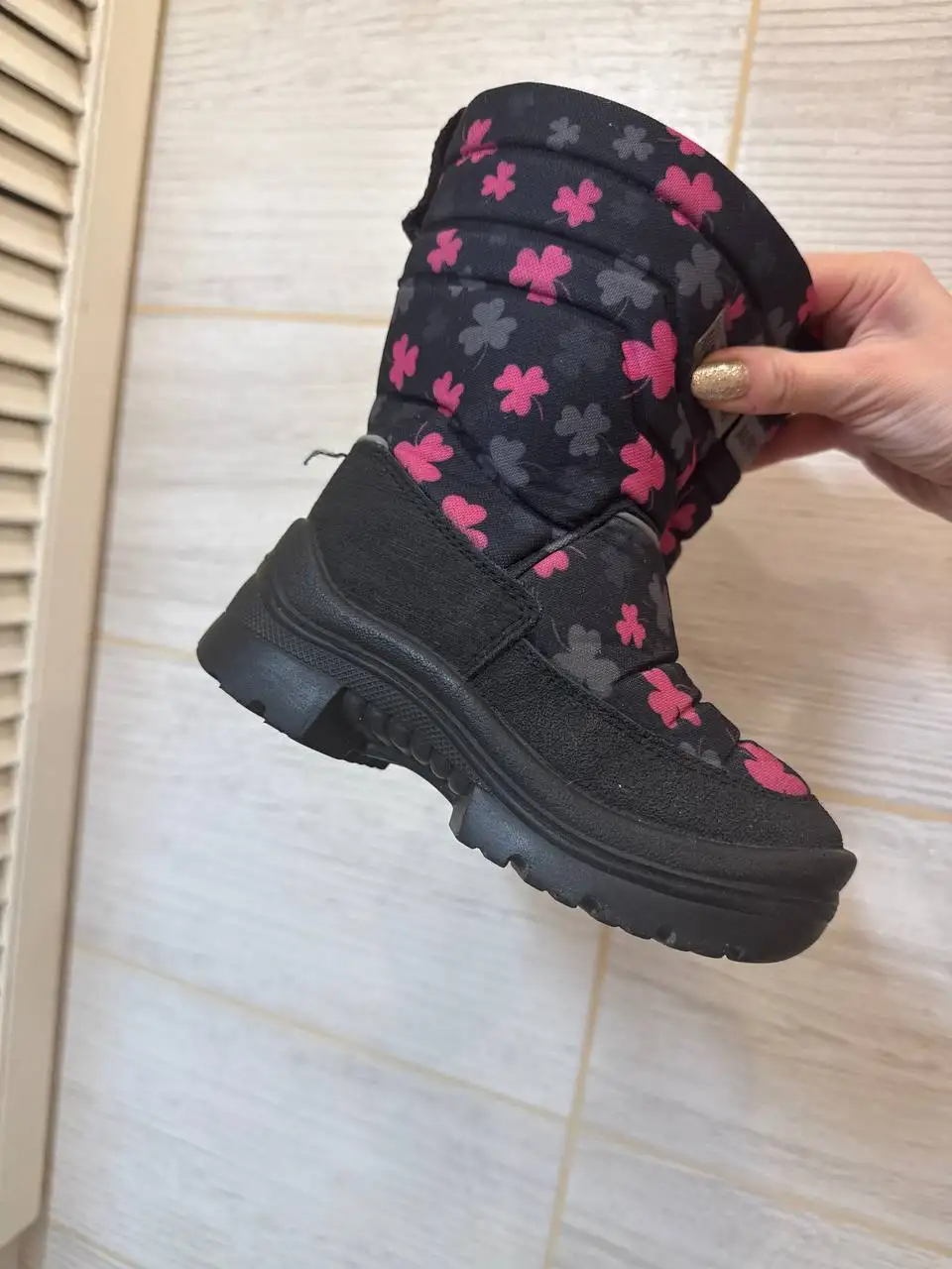 Ботинки зимние для девочки - Детская обувь (Одежда) в Некрасовка