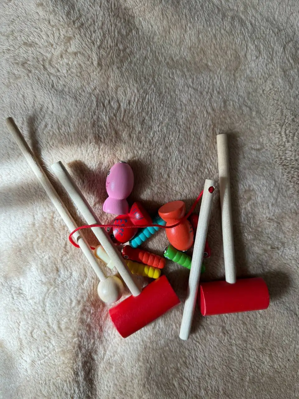 Деревянная четырехгранная игрушка - Барахолка в Люберцы