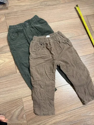 Две пары брюк Zara с теплой подкладкой - Товары для детей в Люберцы
