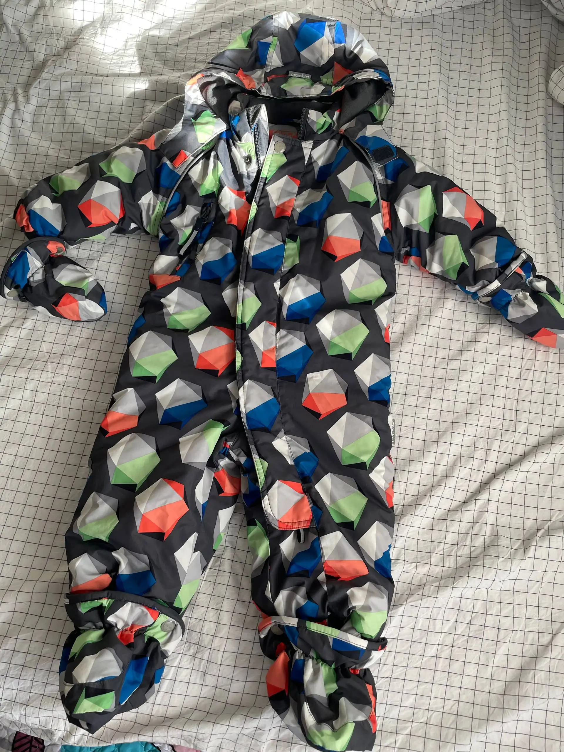 Зимний комбинезон Crockid 74-80 с аксессуарами - Детская одежда (Товары для детей) в Люберцы