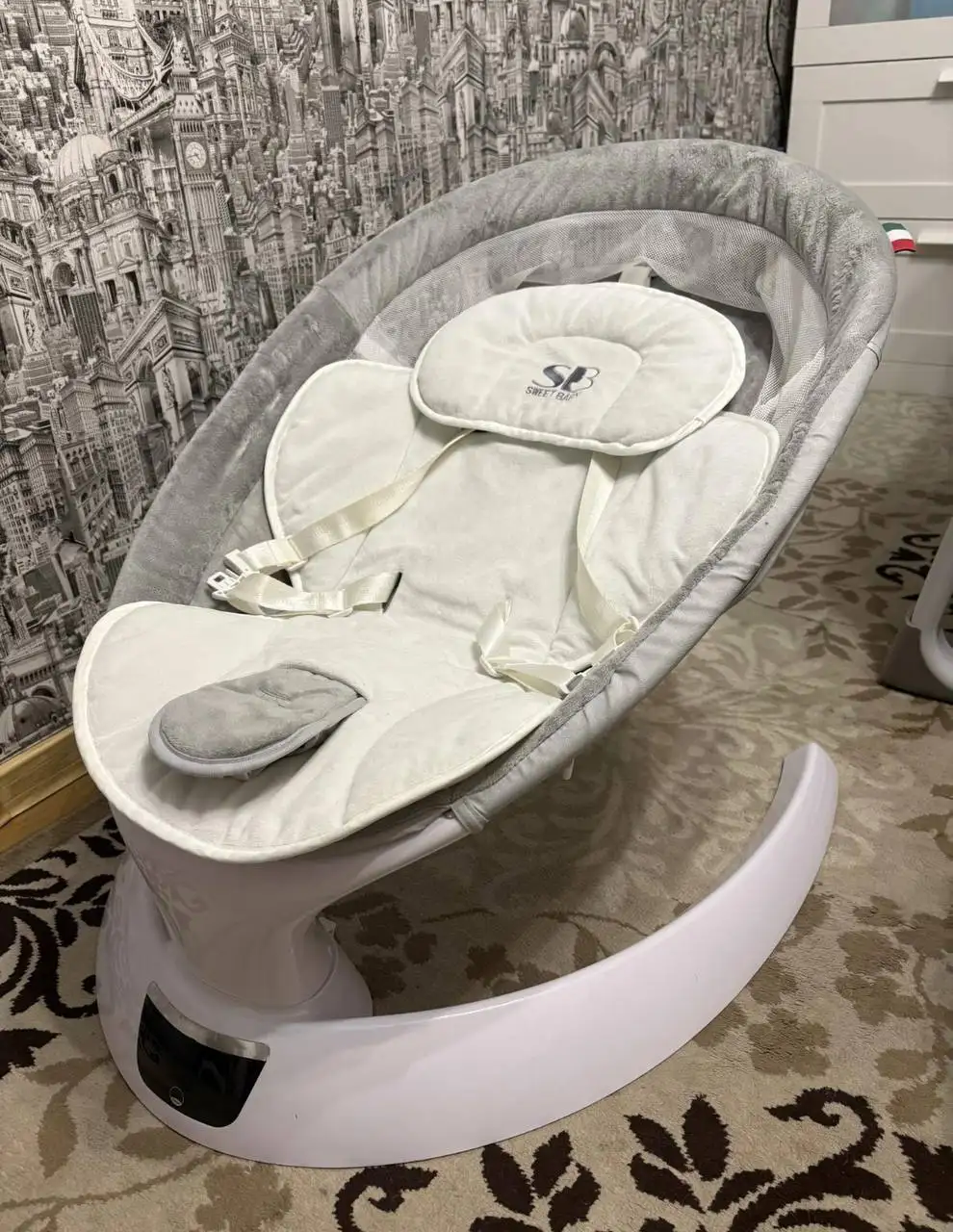 Детская качалка с укачиванием и белым шумом - Детская мебель и аксессуары (Товары для детей) в Люберцы