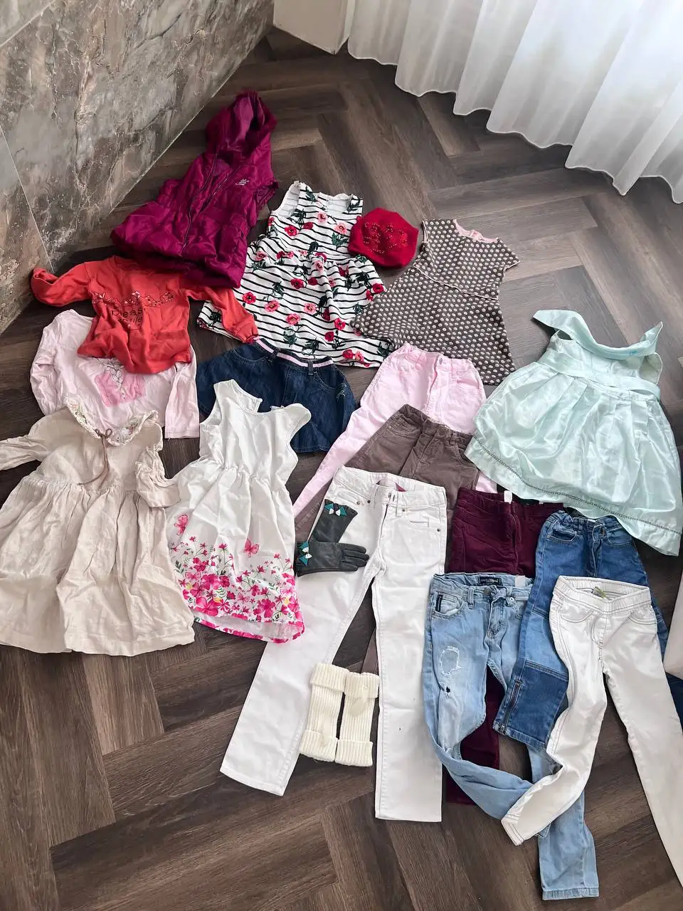 Пакет детской одежды для девочки 5 лет - Одежда (Товары для детей) в Люберцы