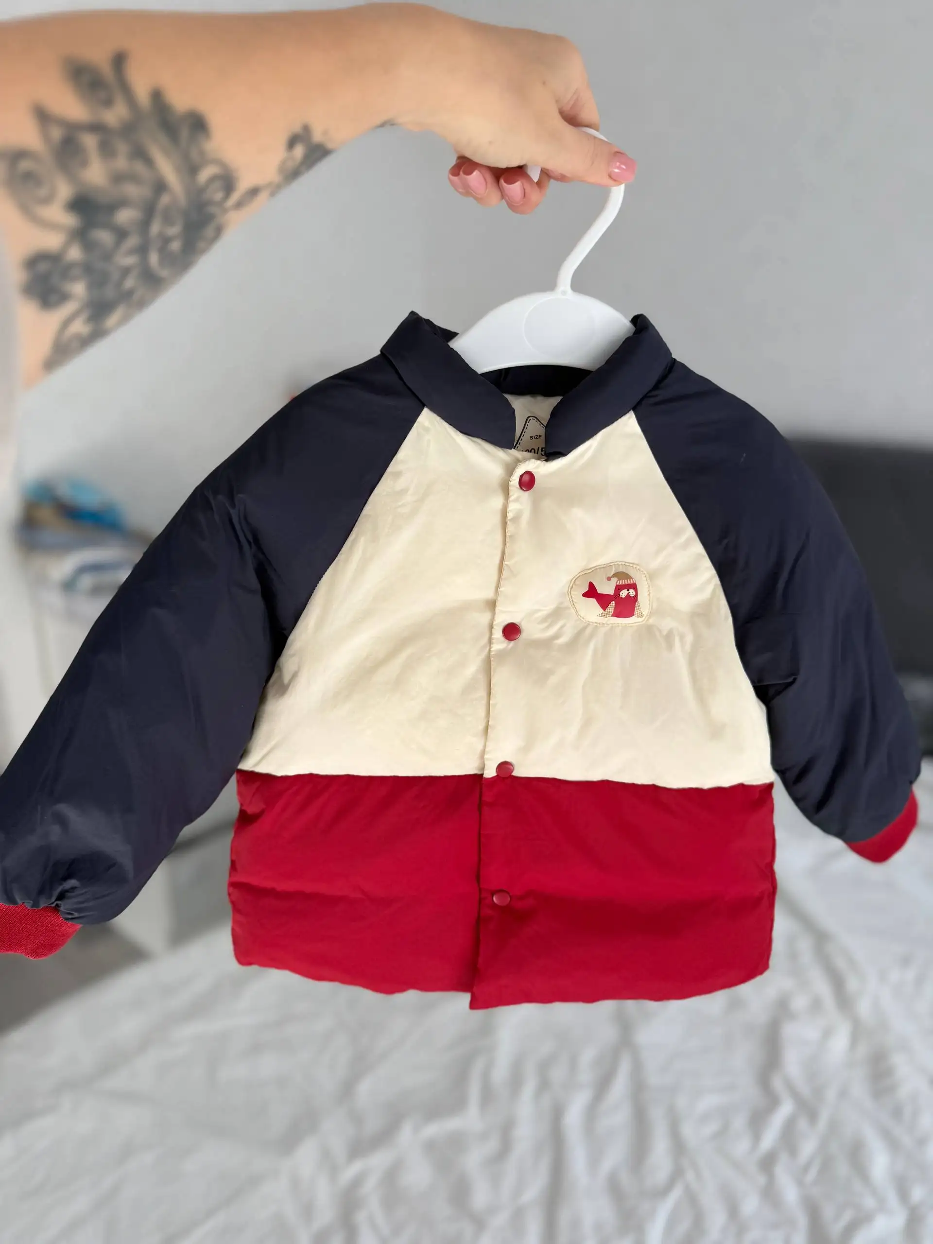 Детская пуховая куртка на весну - Детская одежда (Барахолка) в Некрасовка