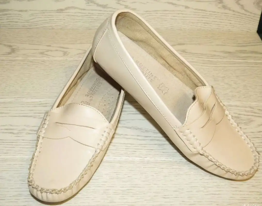 Мокасины (б/у) для девочки 37 размер - Детская обувь (Одежда) в Москва