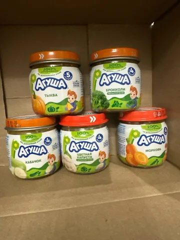 Пюре овощное детское - частное объявление в Некрасовка