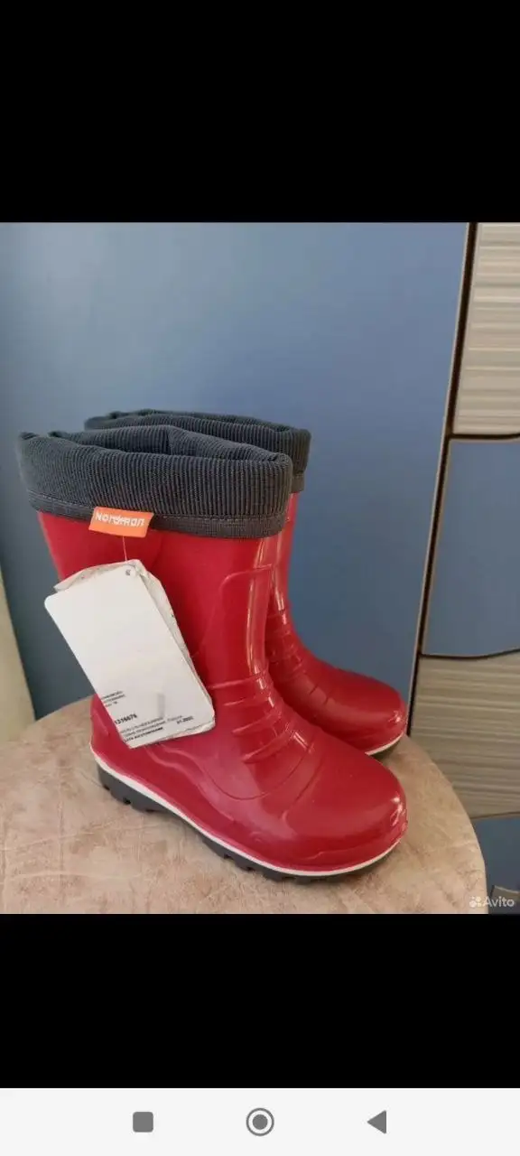 Сапоги резиновые новые с утеплителем размер 26 - Детская одежда и обувь (Барахолка) в Люберцы