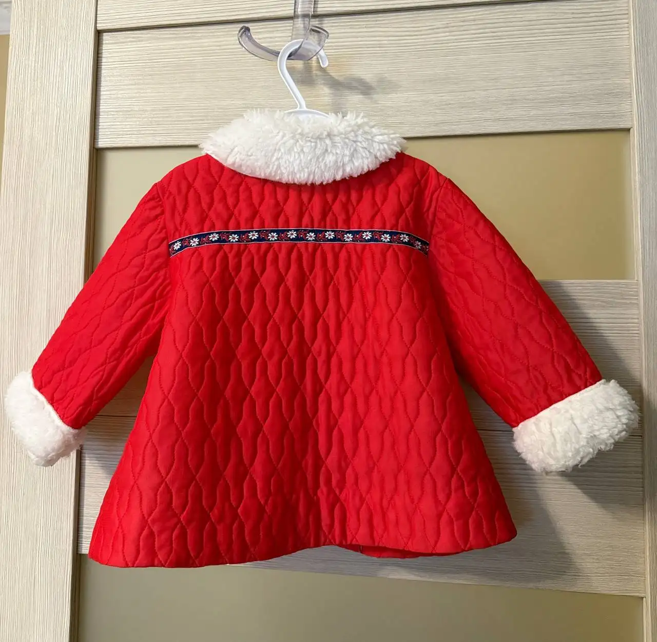 Винтажное стеганое полупальто для девочки - Детская одежда (Одежда) в Люберцы