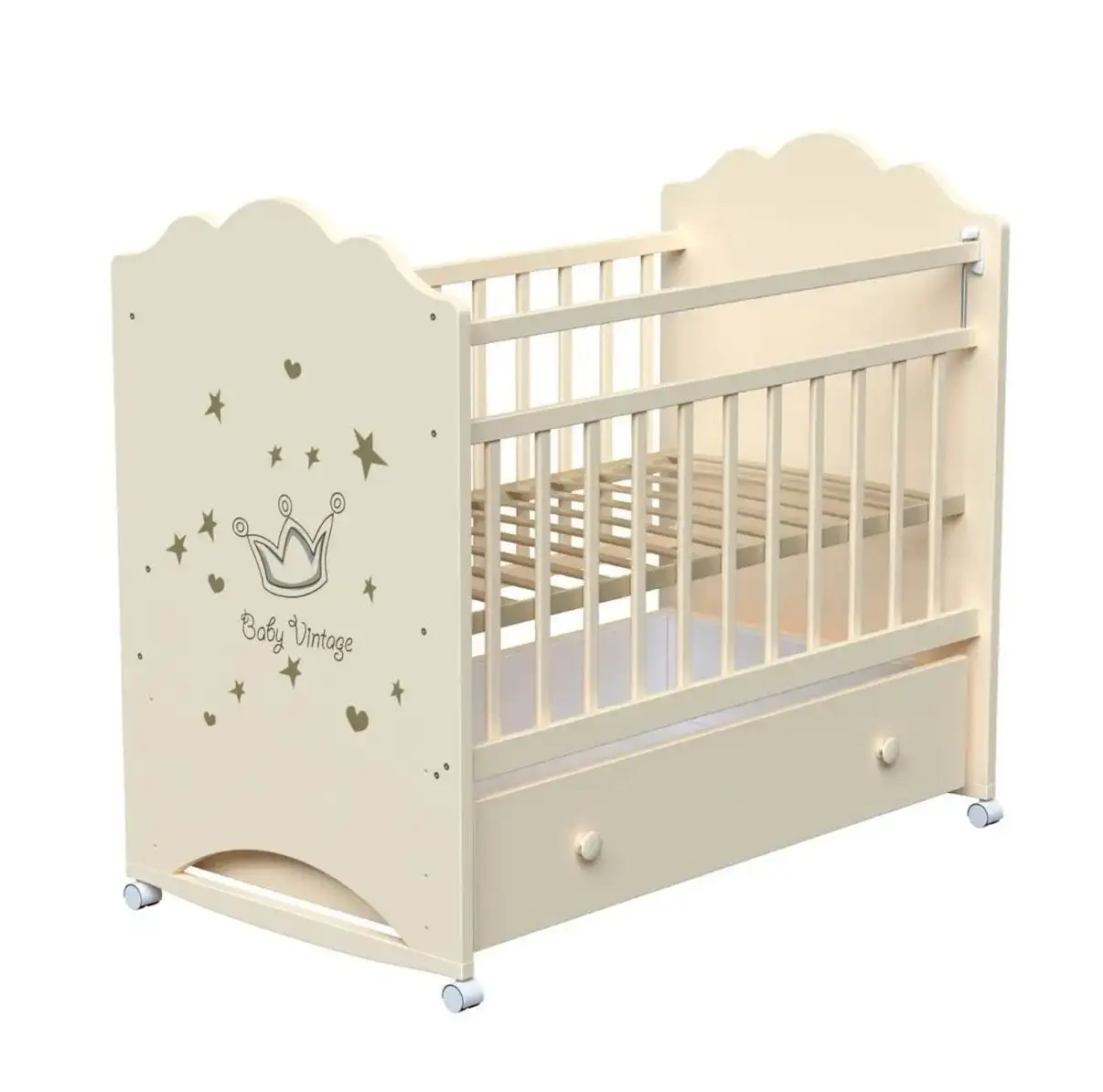 Продам детскую кроватку с матрасом - Детская мебель (Товары для детей) в Люберцы