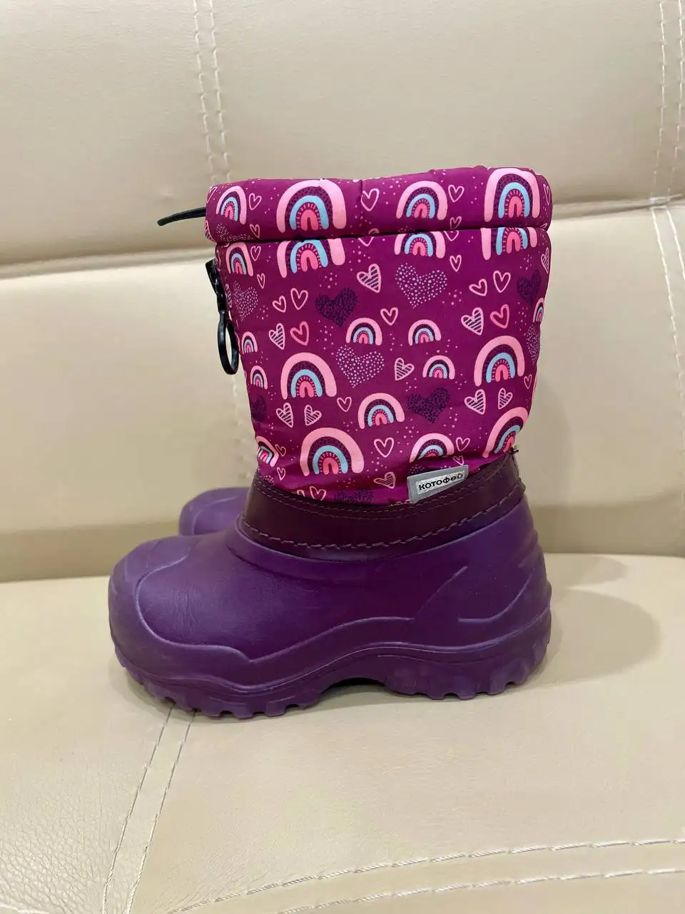 Сноубутсы Котофей для девочки - Обувь детская (Товары для детей) в Люберцы