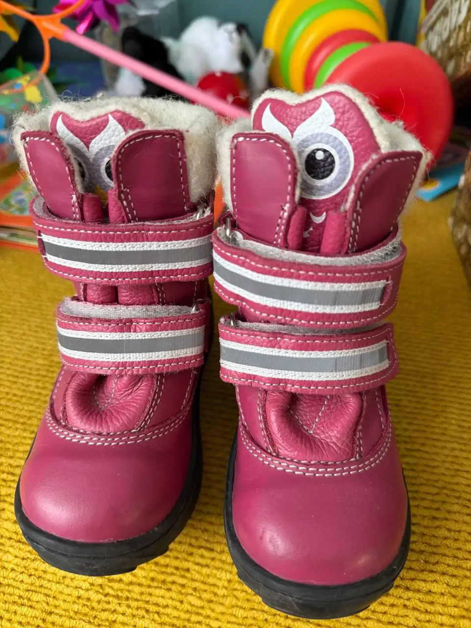 Ботинки теплые деми, натуральная кожа, 21 размер - Обувь (Одежда) в Люберцы