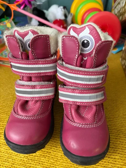 Ботинки теплые деми, натуральная кожа, 21 размер - Рюкзаки в Люберцы