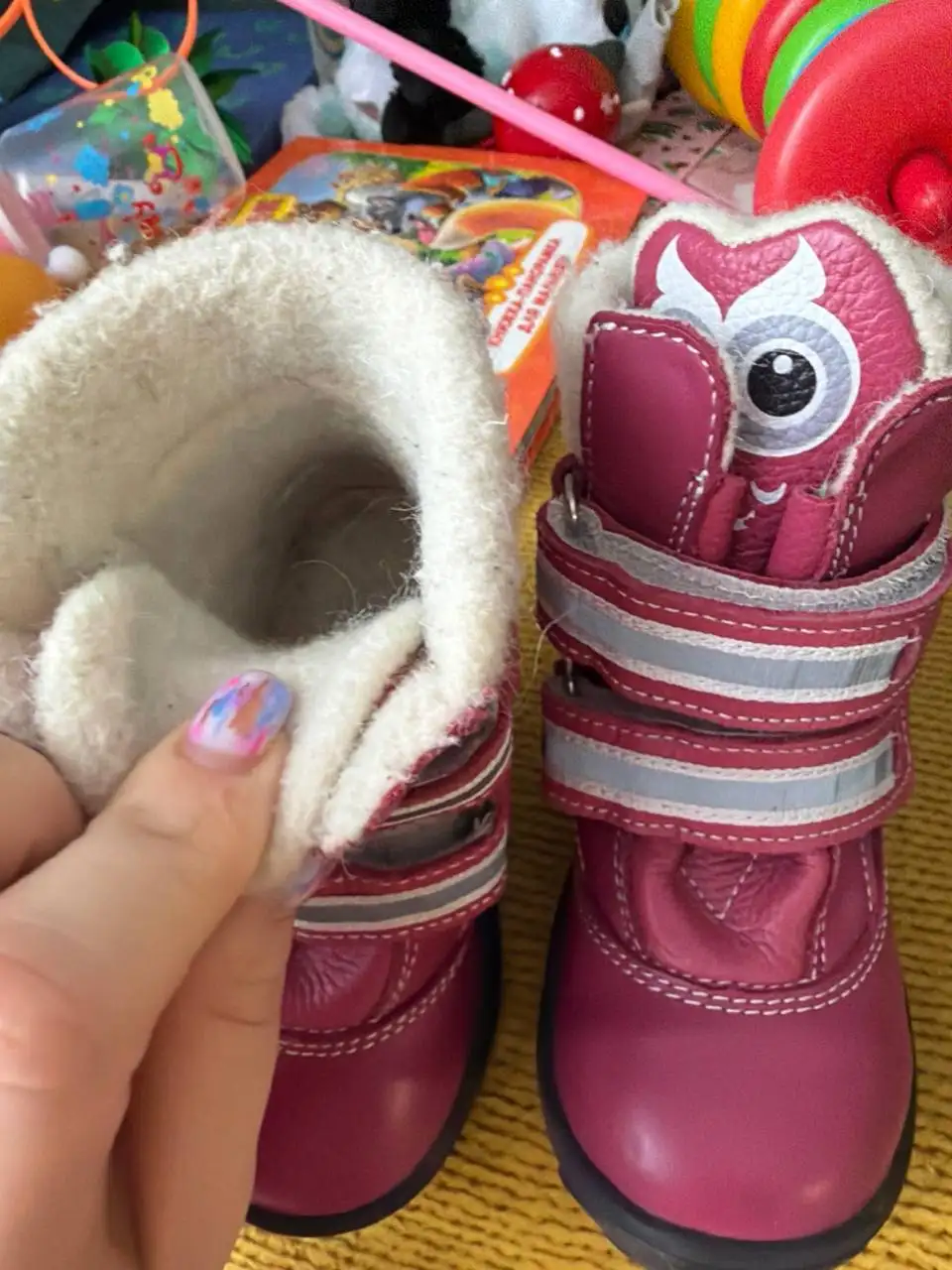 Ботинки теплые деми, натуральная кожа, 21 размер - Обувь (Одежда) в Люберцы