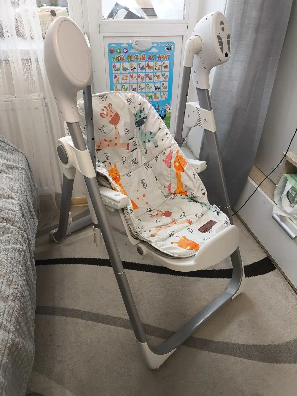 Детский стульчик с функцией электрокачели - Детская мебель (Товары для детей) в Люберцы