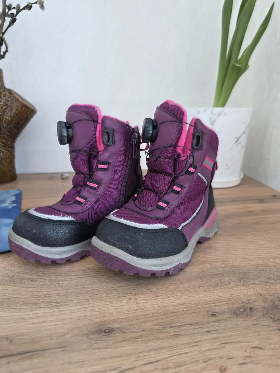 Зимние сапоги для девочки 26 размера - Обувь (Товары для детей) в Люберцы
