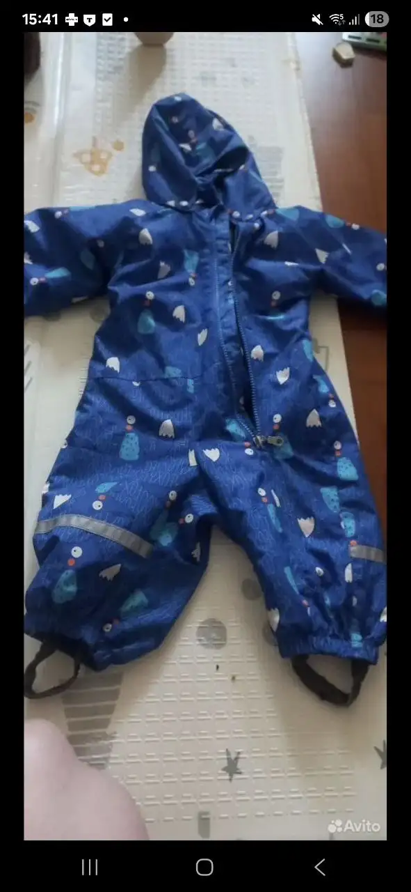 Комбинезон ветровочный Lassie размер 68-74 - Детская одежда (Товары для детей) в Люберцы