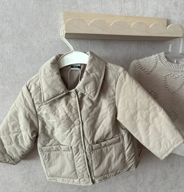 Стильная ветровка Синсей бежевого цвета для детей - Спецодежда/Защитная в Люберцы