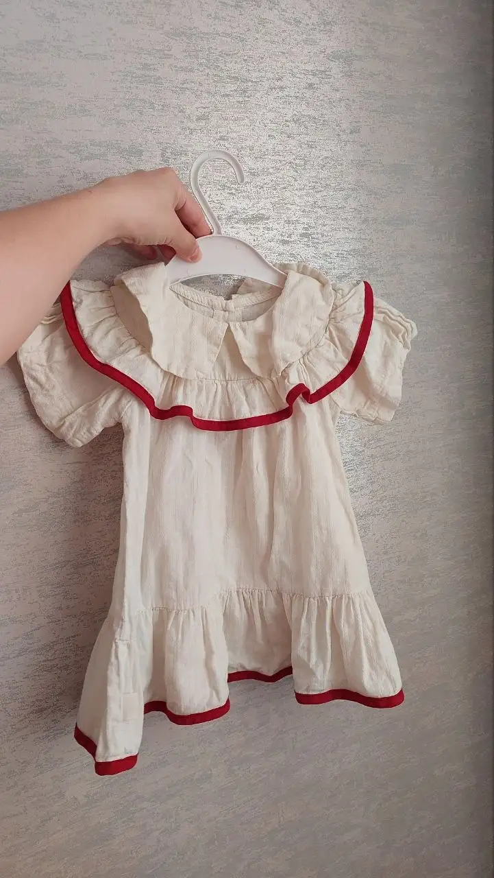 Платье на девочку 80-86 размер - Детская (Одежда) в Люберцы