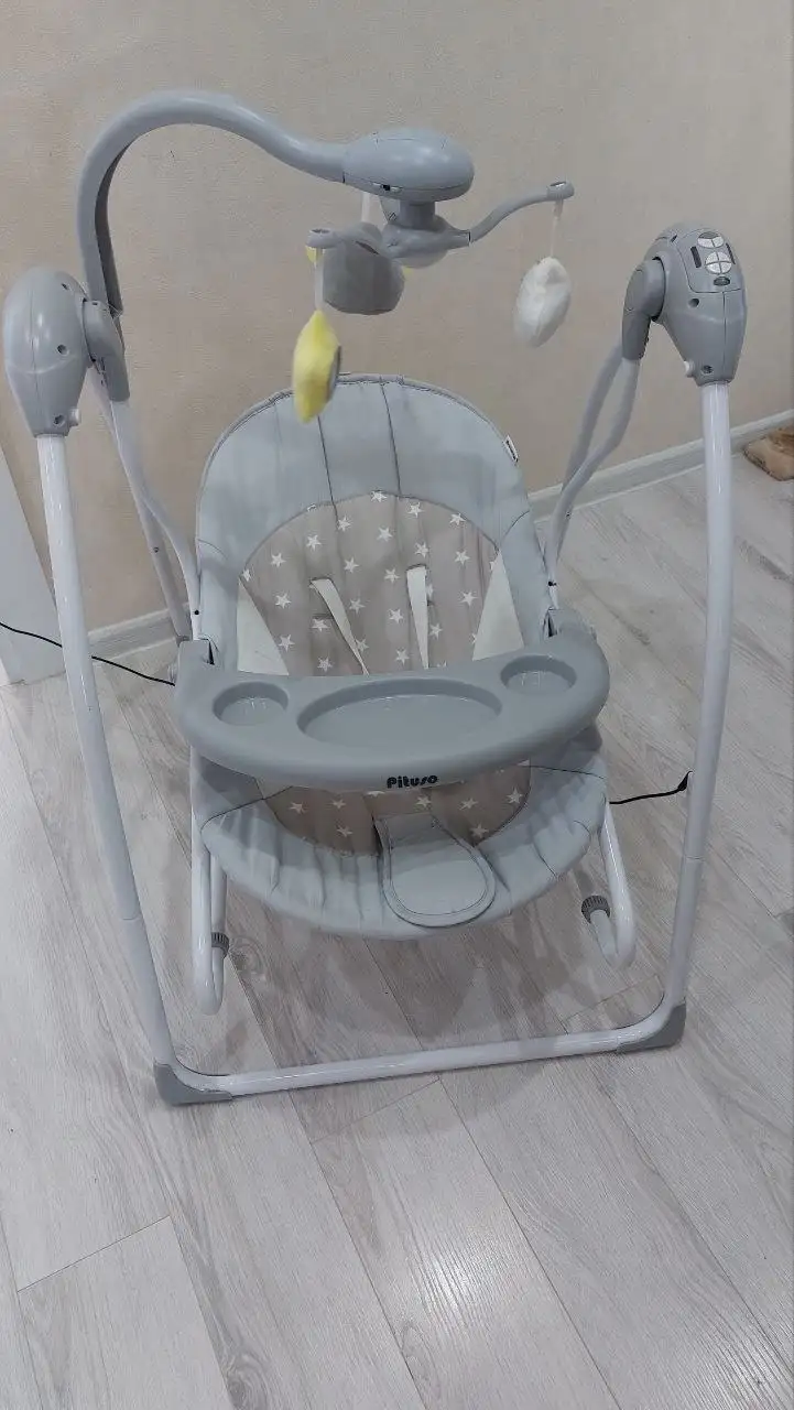 Электрические качели с функциями шезлонга и звуковыми эффектами - Детские товары (Барахолка) в Люберцы