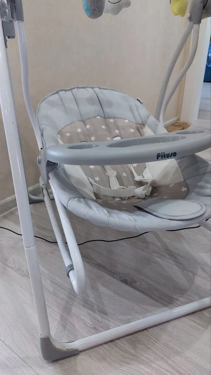 Электрические качели с функциями шезлонга и звуковыми эффектами - Детские товары (Барахолка) в Люберцы