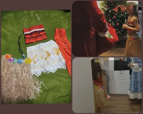 Костюм из мультфильма Муана и белое праздничное платье - частное объявление в Некрасовка