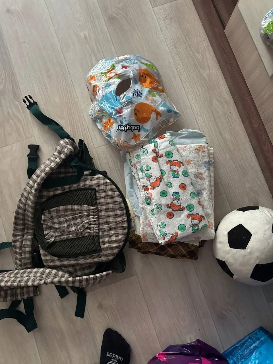 Детские товары: пододеяльники, пеленки, круг для купания, мячик, кенгуру, бортики - Детская Барахолка (Товары для детей) в Некрасовка